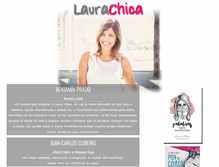 Tablet Screenshot of laurachica.com